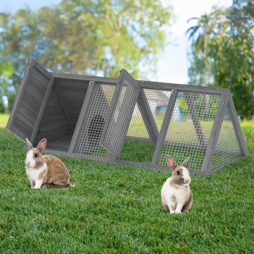 Outdoor rabbit hutch small - outdoor,