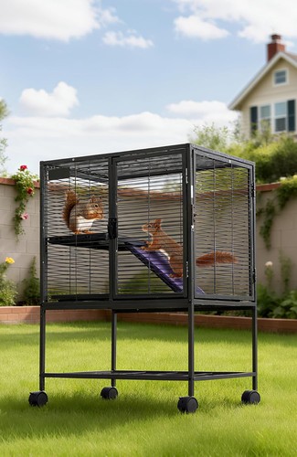 Small animal cage metal - cage, 34"