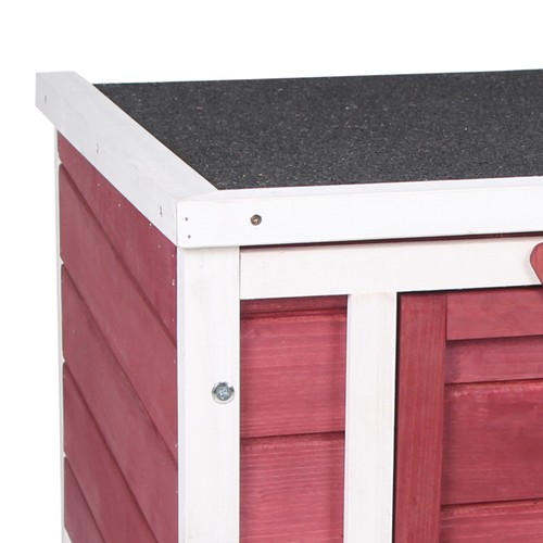 Small wooden rabbit hutch - wooden,