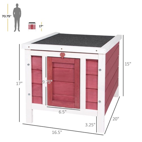 Wooden rabbit hutch - bunny, cage