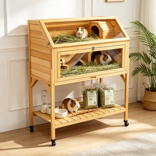 Indoor movable 2tier wood - movable,