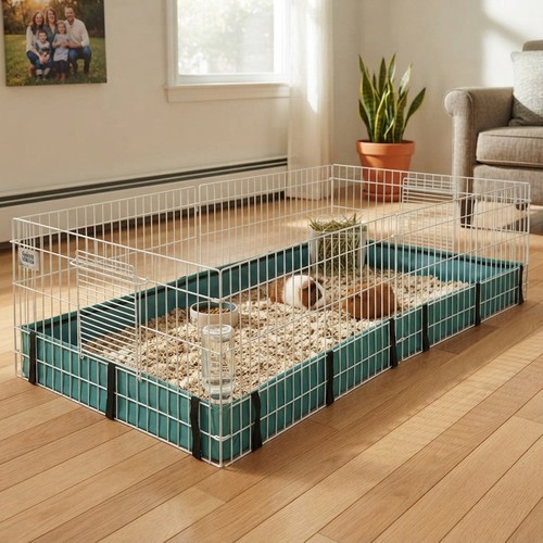 Secure and spacious - spacious, guinea