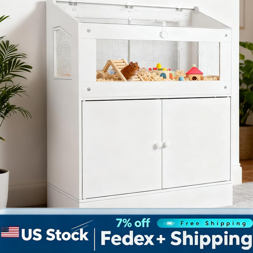 Wood hamster cage - hamster, small
