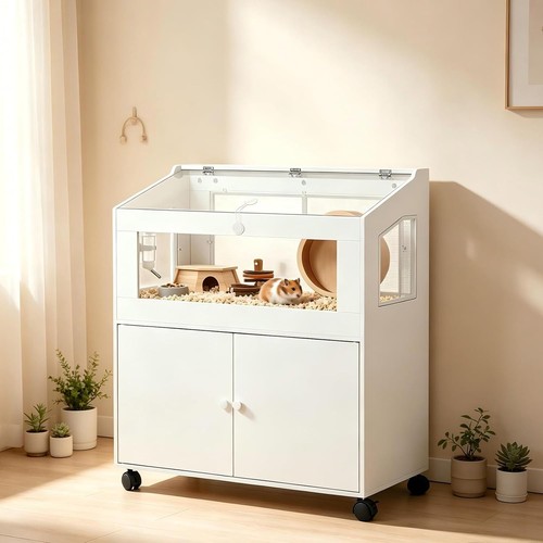 Hamster cage with - with, storage