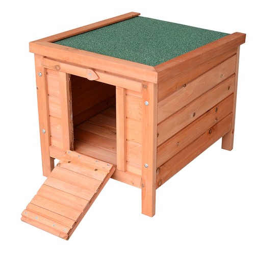 Wooden rabbit hutch bunny - wooden,