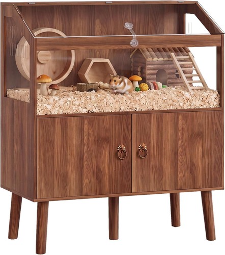 Hamster cage with storage - hamster,