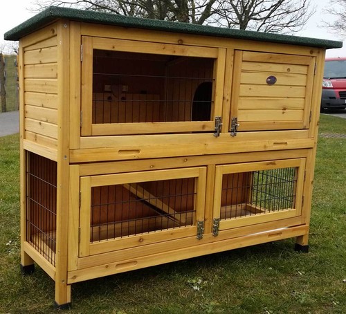Large rabbit hutch guinea pig - large,