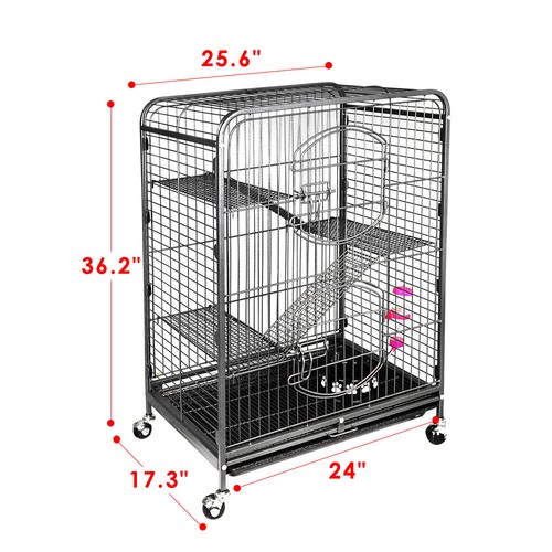 Ferret cage rabbit - rabbit, pig