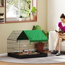 PawHut Rabbit Cage Guinea Pig