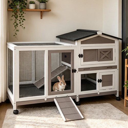 Rabbit hutch bunny - hutch, cage