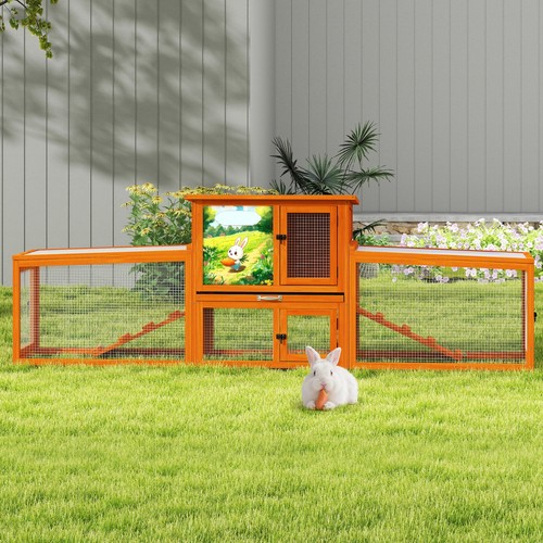 Story wooden rabbit - 2-story,